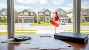 Georgetown Ontario homes, real estate contract, and lawyer documents ready for closing