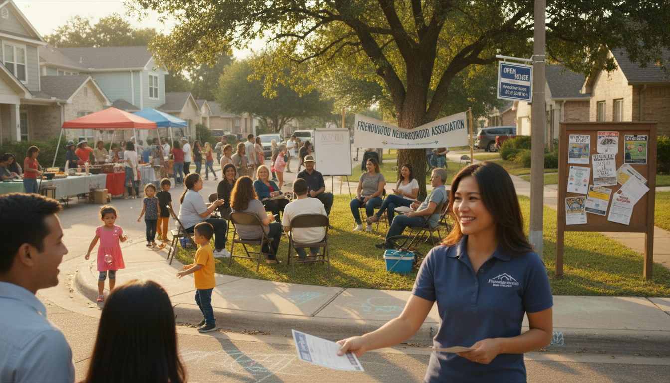 Are there community events or associations?