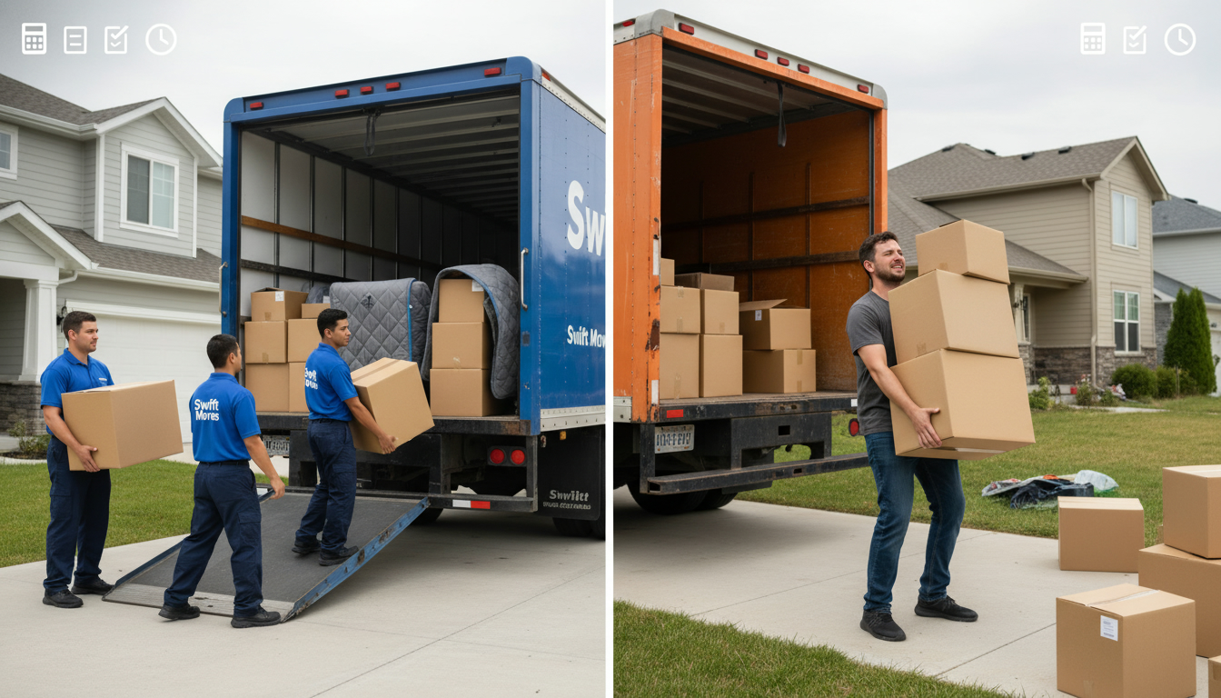 Should I hire professional movers or DIY?