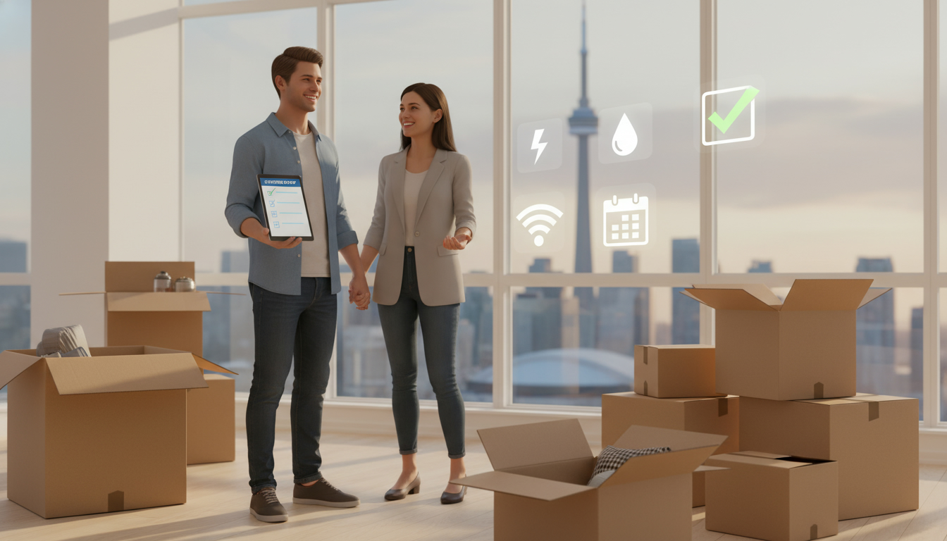 How do I transfer utilities and internet
services?