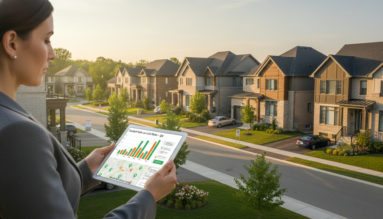 What’s the average sale-to-list ratio in Guelph?