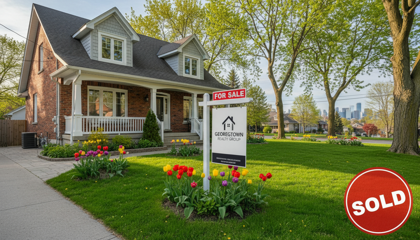 When’s the Best Month to List in the GTA? Sell Fast in April–May (Georgetown Playbook)