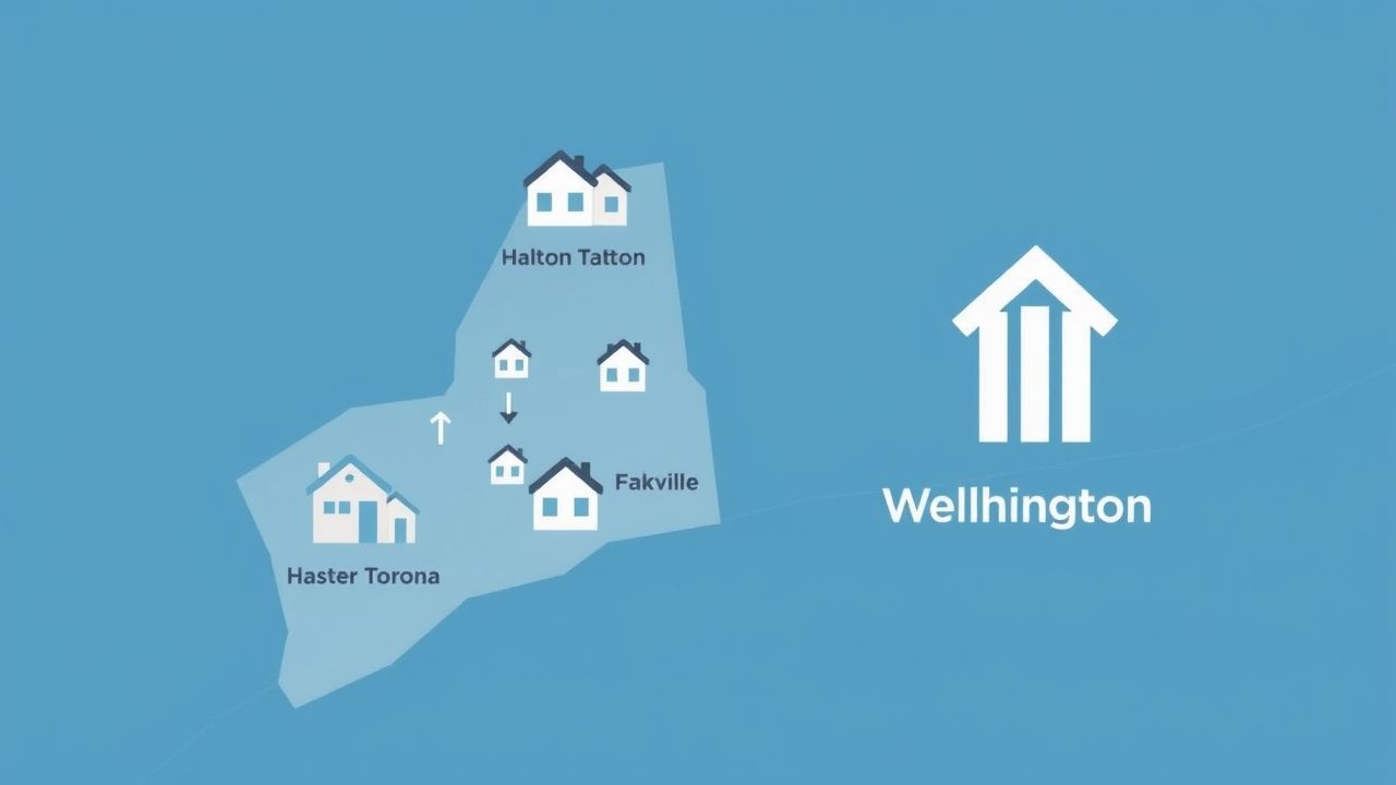 {"prompt":"A clean, modern graphic showing a stylized map of the Greater Toronto Area highlighting the regions of Halton (Oakville, Burlington, Milton, Halton Hills/Georgetown/Acton) and Wellington (Guelph). Use simple icons like houses and upward/downward trend arrows overlaid subtly. The overall feel should be informative and uncluttered, using a professional but accessible colour palette (e.g., blues, greens, grays). No people, no text on the image.","originalPrompt":"A clean, modern graphic showing a stylized map of the Greater Toronto Area highlighting the regions of Halton (Oakville, Burlington, Milton, Halton Hills/Georgetown/Acton) and Wellington (Guelph). Use simple icons like houses and upward/downward trend arrows overlaid subtly. The overall feel should be informative and uncluttered, using a professional but accessible colour palette (e.g., blues, greens, grays). No people, no text on the image.","width":1280,"height":720,"seed":42,"model":"flux","enhance":false,"nologo":true,"negative_prompt":"worst quality, blurry","nofeed":false,"safe":false,"isMature":false,"isChild":false}