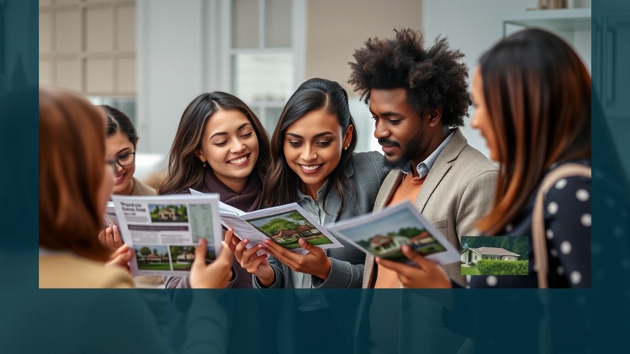 {"prompt":"Create an image capturing a diverse group of people examining house listings or discussing real estate opportunities in the GTA, showcasing different neighborhoods and properties.","originalPrompt":"Create an image capturing a diverse group of people examining house listings or discussing real estate opportunities in the GTA, showcasing different neighborhoods and properties.","width":1280,"height":720,"seed":42,"model":"flux","enhance":false,"nologo":true,"negative_prompt":"worst quality, blurry","nofeed":false,"safe":false,"quality":"medium","image":null,"isMature":false,"isChild":false}