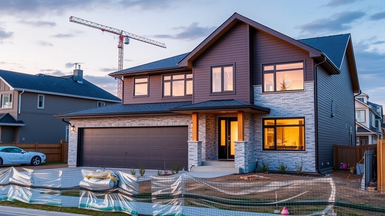 {"prompt":"An image of a newly constructed home in the Greater Toronto Area featuring modern architecture, with visible construction activity and new neighborhood development in the background.","originalPrompt":"An image of a newly constructed home in the Greater Toronto Area featuring modern architecture, with visible construction activity and new neighborhood development in the background.","width":1280,"height":720,"seed":42,"model":"flux","enhance":false,"nologo":true,"negative_prompt":"worst quality, blurry","nofeed":false,"safe":false,"quality":"medium","image":null,"isMature":false,"isChild":false}