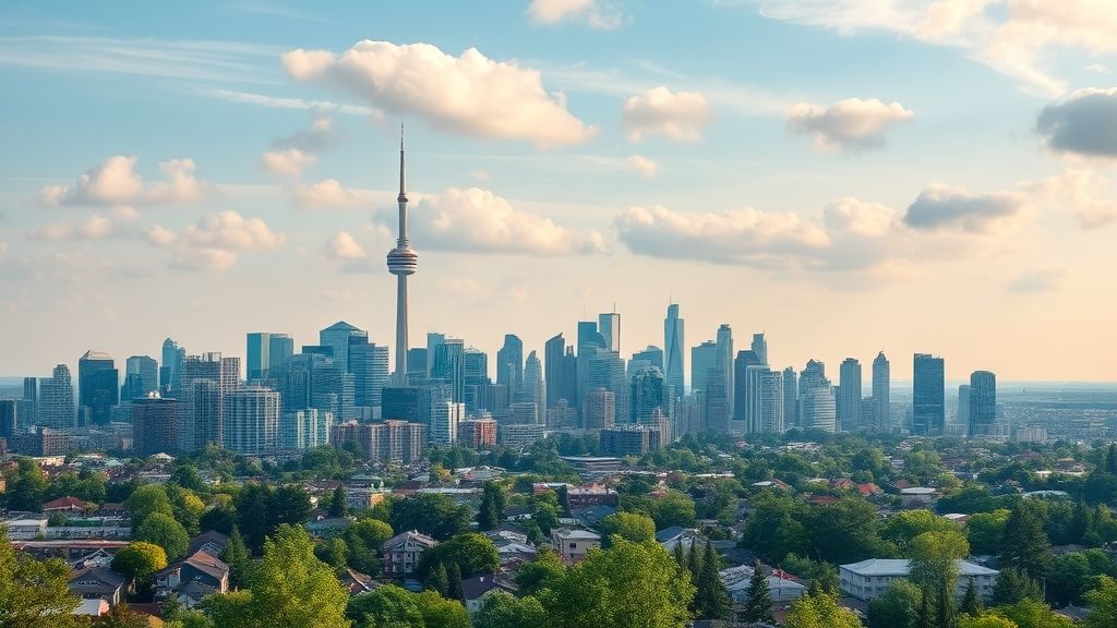 {"prompt":"Create an image depicting a modern urban skyline with suburbs and nature, reflecting the diverse environment of the Greater Toronto Area, without any human or textual elements.","originalPrompt":"Create an image depicting a modern urban skyline with suburbs and nature, reflecting the diverse environment of the Greater Toronto Area, without any human or textual elements.","width":1024,"height":576,"seed":42,"model":"flux","enhance":false,"nologo":true,"negative_prompt":"undefined","nofeed":false,"safe":false,"quality":"medium","image":[],"transparent":false,"isMature":false,"isChild":false,"trackingData":{"actualModel":"black-forest-labs/flux-1-schnell","usage":{"candidatesTokenCount":1,"totalTokenCount":1}}}