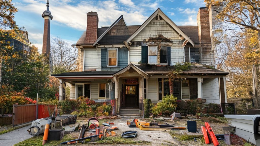 {"prompt":"Create an image of a charming but aged Toronto home in need of renovations, with construction tools nearby, highlighting a potential fixer-upper in the city.","originalPrompt":"Create an image of a charming but aged Toronto home in need of renovations, with construction tools nearby, highlighting a potential fixer-upper in the city.","width":1344,"height":768,"seed":42,"model":"sana","enhance":false,"nologo":true,"negative_prompt":"undefined","nofeed":false,"safe":false,"quality":"medium","image":[],"transparent":false,"has_nsfw_concept":false,"concept":[],"trackingData":{"actualModel":"sana","usage":{"completionImageTokens":1,"totalTokenCount":1}}}