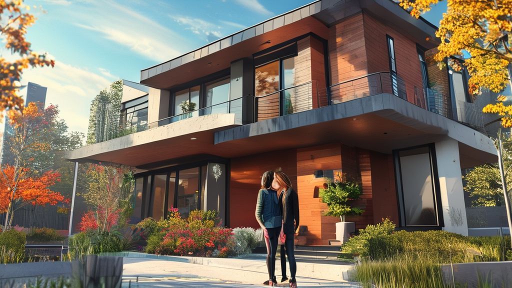 {"prompt":"Create an AI-generated image of a diverse couple standing in front of a modern home in Toronto, showcasing the vibrant real estate market.","originalPrompt":"Create an AI-generated image of a diverse couple standing in front of a modern home in Toronto, showcasing the vibrant real estate market.","width":1344,"height":768,"seed":42,"model":"sana","enhance":false,"nologo":true,"negative_prompt":"undefined","nofeed":false,"safe":false,"quality":"medium","image":[],"transparent":false,"has_nsfw_concept":false,"concept":[],"trackingData":{"actualModel":"sana","usage":{"completionImageTokens":1,"totalTokenCount":1}}}